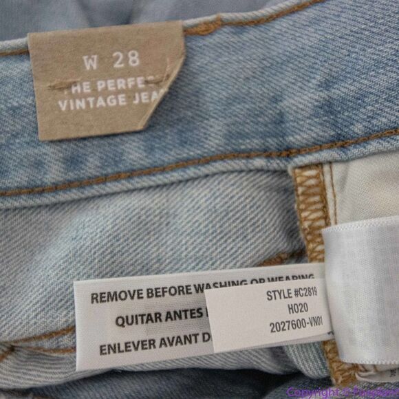 NEW Madewell The Perfect Vintage Jean in‎ Fitzgerald Wash, 28 - Picture 16 of 16